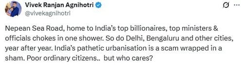 His tweet. His tweet.