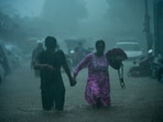 The torrential downpour caused major waterlogging at several places across Mumbai, prompting people to wade through knee-deep water filled on the roads. The torrential downpour caused major waterlogging at several places across Mumbai, prompting people to wade through knee-deep water filled on the roads.