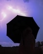 Lightning recorded over Delhi in the past week. (Sanchit Khanna/HT) Lightning recorded over Delhi in the past week. (Sanchit Khanna/HT)
