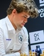 Magnus Carlsen on way to beating world champion D Gukesh in the opening round of the Norway Chess on Monday. (Norway Chess) Magnus Carlsen on way to beating world champion D Gukesh in the opening round of the Norway Chess on Monday. (Norway Chess)