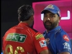 Rohit Sharma and Shreyas Iyer met each other after PBKS vs MI clash. Rohit Sharma and Shreyas Iyer met each other after PBKS vs MI clash.