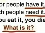 Social media users were puzzled by a tricky riddle that went viral. Social media users were puzzled by a tricky riddle that went viral.