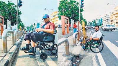 Marine Drive now accessible for wheelchair users Marine Drive now accessible for wheelchair users