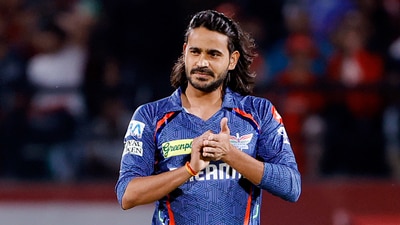 Lucknow Super Giants' Digvesh Rathi celebrates a wicket in IPL 2025 (ANI) Lucknow Super Giants' Digvesh Rathi celebrates a wicket in IPL 2025 (ANI)