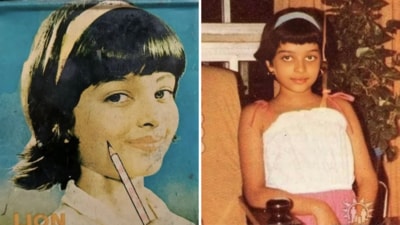 Childhood pictures of Aishwarya Rai have the internet buzzing. Childhood pictures of Aishwarya Rai have the internet buzzing.