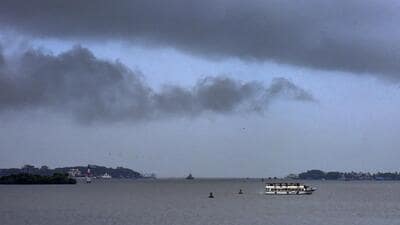 Dark clouds cover the skyline in Kochi as the southwest monsoon makes its onset over Kerala. (PTI Photo) Dark clouds cover the skyline in Kochi as the southwest monsoon makes its onset over Kerala. (PTI Photo)