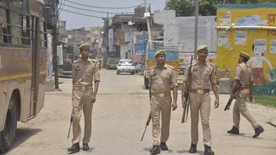Deputy Commissioner of Police (Rural) Surendra Nath Tiwary said the autopsy confirmed a single entry-and-exit bullet wound, with the bullet not recovered. (Sakib Ali/HT Photo) Deputy Commissioner of Police (Rural) Surendra Nath Tiwary said the autopsy confirmed a single entry-and-exit bullet wound, with the bullet not recovered. (Sakib Ali/HT Photo)