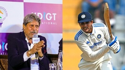Kapil Dev, left, believes in Shubman Gill (PTI/AFP) Kapil Dev, left, believes in Shubman Gill (PTI/AFP)