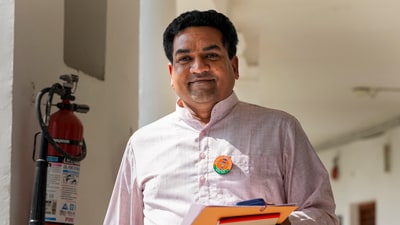 The trial court took note of the charge sheet in 2020 regarding an alleged breach of the Model Code of Conduct. Kapil Mishra, currently a Delhi minister, is accused of making a statement in January 2020 while the model code was in effect. (PTI) The trial court took note of the charge sheet in 2020 regarding an alleged breach of the Model Code of Conduct. Kapil Mishra, currently a Delhi minister, is accused of making a statement in January 2020 while the model code was in effect. (PTI)
