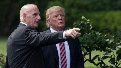 Keith Schiller is Donald Trump's longtime bodyguard and former Director of Oval Office Operations. (X - @SethAbramson)