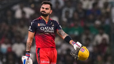 RCB has 17 points right now, they must win this match to finish second. If they do, they’ll get two chances to reach the final. (PTI) RCB has 17 points right now, they must win this match to finish second. If they do, they’ll get two chances to reach the final. (PTI)