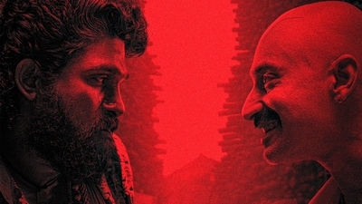 Allu Arjun and Fahadh Faasil's red sandalwood smuggler and police are enemies in Pushpa 2: The Rule. Allu Arjun and Fahadh Faasil's red sandalwood smuggler and police are enemies in Pushpa 2: The Rule.