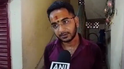 Akash Yadav, brother of Anushka Yadav, alleged that “few people” were involved in the character assassination of his sister. (ANI/X) Akash Yadav, brother of Anushka Yadav, alleged that “few people” were involved in the character assassination of his sister. (ANI/X)