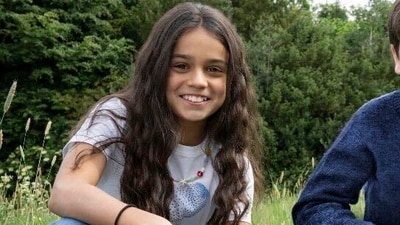 Arabella Stanton cast as Hermione in HBO's Harry Potter TV adaptation (Aidan Monaghan/HBO via AP) (AP)