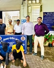 The accused have been identified as Mustafa Mobin Khan and Mustakim Mobim Khan, both residents of Nuh district in Haryana. (HT)