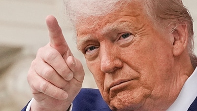 US President Donald Trump has warned Vladimir Putin that he was playing with fire when it comes to ending the conflict with Ukraine. (REUTERS)