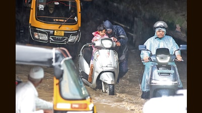 Work was underway at the remaining 84 sites, of which 38 were reportedly nearing completion, said additional municipal commissioner Prithviraj BP. (MAHENDRA KOLHE/ HT)