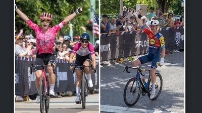 Kristen Faulkner and Quinn Simmons claimed National Titles at 2025 Pro Road Championships. (USA Cycling/Facebook) Kristen Faulkner and Quinn Simmons claimed National Titles at 2025 Pro Road Championships. (USA Cycling/Facebook)