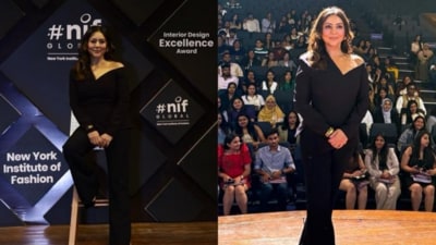 Gauri Khan Honours at the NIF Global Excellence Awards.