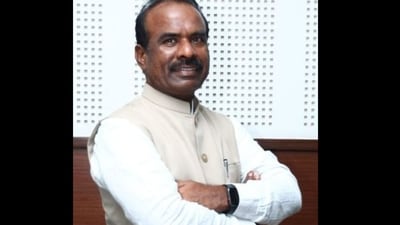 the complaint follows remarks Ravi Kumar made during the BJP’s ‘Kalaburagi Chalo’ protest. (X/@nrkbjp) the complaint follows remarks Ravi Kumar made during the BJP’s ‘Kalaburagi Chalo’ protest. (X/@nrkbjp)