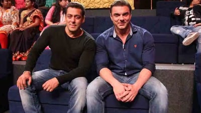 Salman Khan shared a video of Sohail Khan's project. Salman Khan shared a video of Sohail Khan's project.