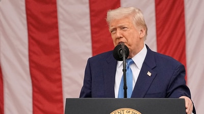 The Trump administration has already frozen 3.2 million dollars in grants and contracts with Harvard University. (REUTERS)