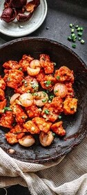 Sweet-Sour Litchi with Tofu by Chef Sandhya Gupta