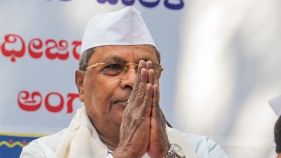Karnataka Chief Minister Siddaramaiah. (PTI)