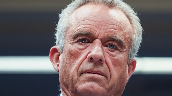 US Secretary of Health and Human Services Robert F. Kennedy Jr., looks on as he testifies before a Senate Committee on Appropriations � Subcommittee on Departments of Labor, Health and Human Services, and Education, and Related Agencies to examine proposed budget estimates for fiscal year 2026 for the Department of Health and Human Services, on Capitol Hill in Washington, DC, on May 20, 2025. (Photo by Alex WROBLEWSKI / AFP) (AFP)