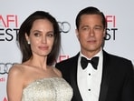 Brad Pitt candidly opened up about his divorce from Angelina Jolie.
(Photo by MARK RALSTON / AFP)