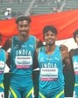 India’s mixed relay team. (X)