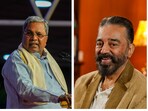 Karnataka chief minister Siddaramaiah and actor Kamal Haasan. Karnataka chief minister Siddaramaiah and actor Kamal Haasan.