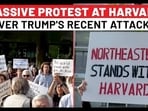 Harvard Students' Protest Against Trump