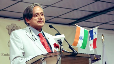 The BJP defended Congress leader Shashi Tharoor against attacks from his own party (Shashi Tharoor X) The BJP defended Congress leader Shashi Tharoor against attacks from his own party (Shashi Tharoor X)