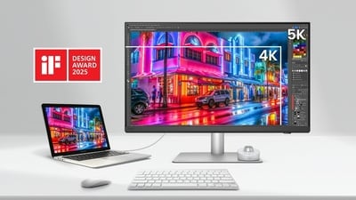 One of the standout features is Thunderbolt 4 support, which enables up to 40Gbps data transfer, 90W power delivery. (BenQ)