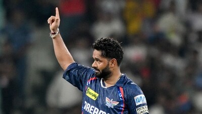 Lucknow Super Giants' captain Rishabh Pant (AFP) Lucknow Super Giants' captain Rishabh Pant (AFP)