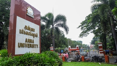 A 19-year-old student was sexually assaulted on the campus of Anna University in Chennai in December 2024. (File/PTI) A 19-year-old student was sexually assaulted on the campus of Anna University in Chennai in December 2024. (File/PTI)