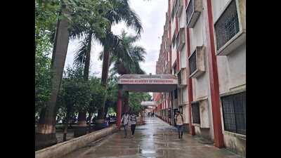 City-based Sinhgad Academy of Engineering has made special arrangements for the second-year IT student to appear for her semester examination. (HT)
