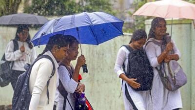 Five people have died since May 22 in rain-related incidents. (PTI) Five people have died since May 22 in rain-related incidents. (PTI)