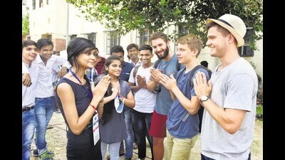 Jalandhar resident Priyansh Sharma says he had cracked the English proficiency test required for getting admission in US universities and colleges but is now unsure about how to proceed (HT File) Jalandhar resident Priyansh Sharma says he had cracked the English proficiency test required for getting admission in US universities and colleges but is now unsure about how to proceed (HT File)