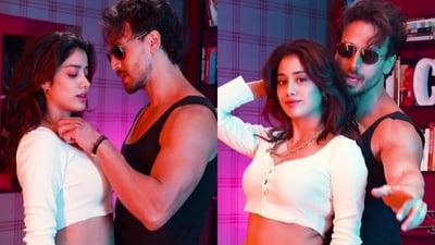 Janhvi Kapoor and Tiger Shroff Janhvi Kapoor and Tiger Shroff