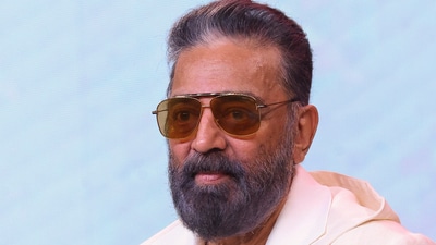 Actor Kamal Hassan in soup after claiming that Kannada language was born out of Tamil. (PTI) Actor Kamal Hassan in soup after claiming that Kannada language was born out of Tamil. (PTI)