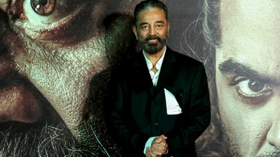 Kamal Haasan during the promotion of his upcoming film 'Thug Life' in Mumbai. (PTI) Kamal Haasan during the promotion of his upcoming film 'Thug Life' in Mumbai. (PTI)