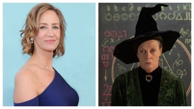 Janet McTeer will be seen as the new Minerva McGonagall, the head of Gryffindor House, and deputy headmistress under Albus Dumbledore. 