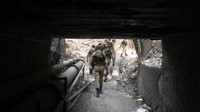 On Monday, HT reported that for over a decade, more than 3,000 soldiers from Rajputana Rifles have been trudging through an overflowing culvert—often waist-deep during the monsoon—to reach their parade ground. (Vipin Kumar/HT PHOTO) On Monday, HT reported that for over a decade, more than 3,000 soldiers from Rajputana Rifles have been trudging through an overflowing culvert—often waist-deep during the monsoon—to reach their parade ground. (Vipin Kumar/HT PHOTO)