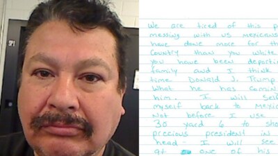 The ICE arrested Ramon Morales Reyes for threatening to assassinate Donald Trump (X) The ICE arrested Ramon Morales Reyes for threatening to assassinate Donald Trump (X)