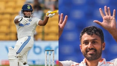 Sarfaraz Khan was dropped for the England Test series, while Karun Nair was picked Sarfaraz Khan was dropped for the England Test series, while Karun Nair was picked
