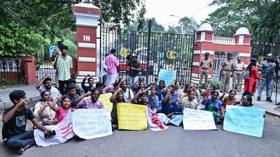 The sexual abuse incident inside the campus of Chennai's Anna University, which took place in December last year, triggered massive protests as well. (ANI)