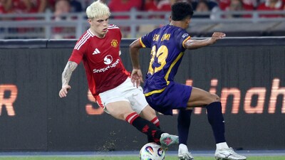 Manchester United suffered a 0-1 defeat against Southeast Asian XI. (REUTERS)