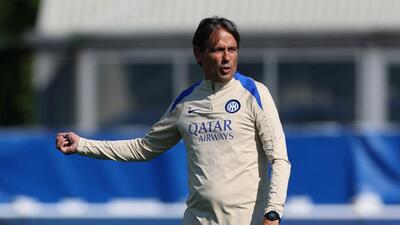 Simone Inzaghi will hope to add to his trophy haul at Inter that includes a Serie A, three Italian Cup and three Italian Super Cup titles. (REUTERS) Simone Inzaghi will hope to add to his trophy haul at Inter that includes a Serie A, three Italian Cup and three Italian Super Cup titles. (REUTERS)